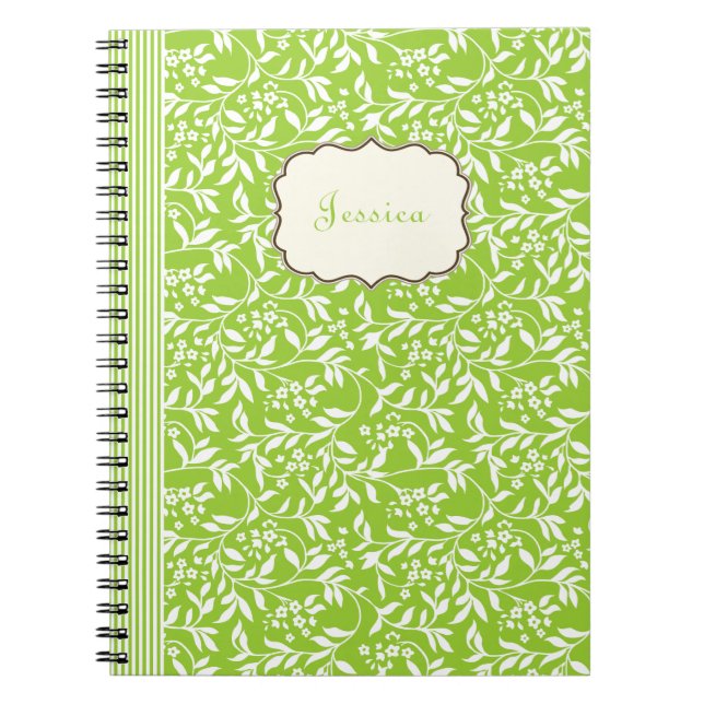 Caderno Espiral Notebook Abundant Ivy (Frente)