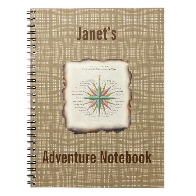 Caderno Espiral Notebook Adventure (Frente)