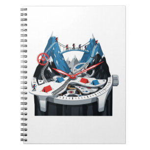 Caderno Espiral Notebook Adventure in Time Mountain