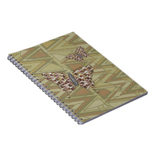 Caderno Espiral Notebook Africano Swallowtail