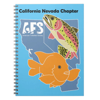 Caderno Espiral notebook AFS Cal-Neva