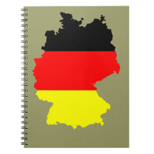 Caderno Espiral Notebook alemão