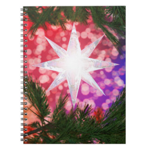Caderno Espiral Notebook All Is Bright Christmas