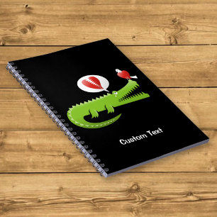 Caderno Espiral Notebook Alligator in Love