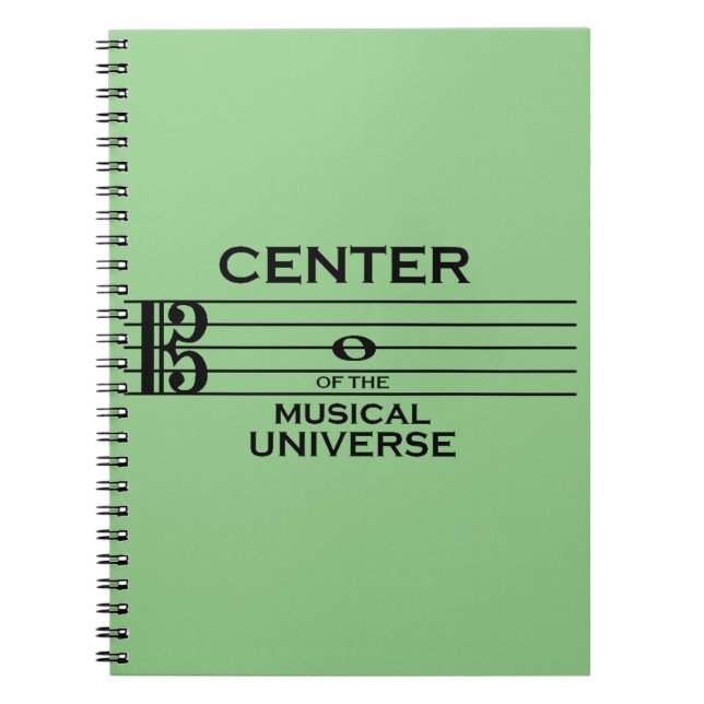 Caderno Espiral Notebook Alto Clef (Frente)