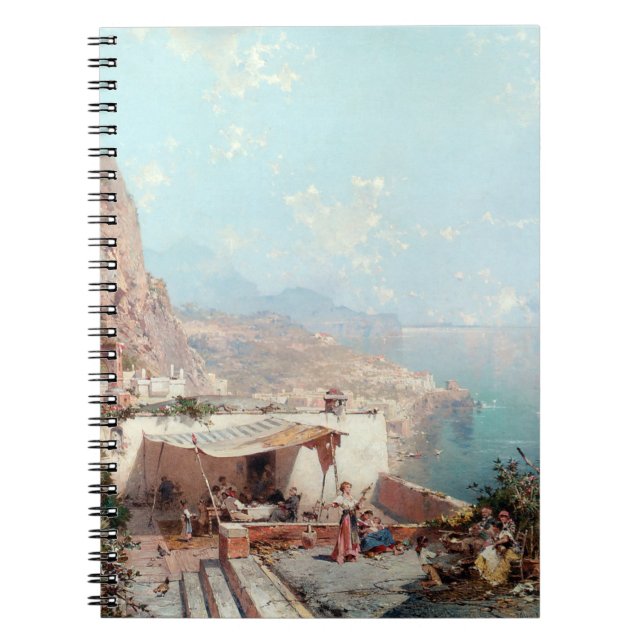 Caderno Espiral notebook Amalfi da Unterberger (Frente)