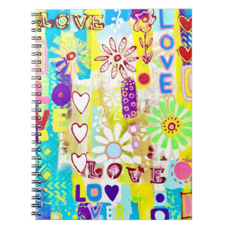 Caderno Espiral Notebook Amor