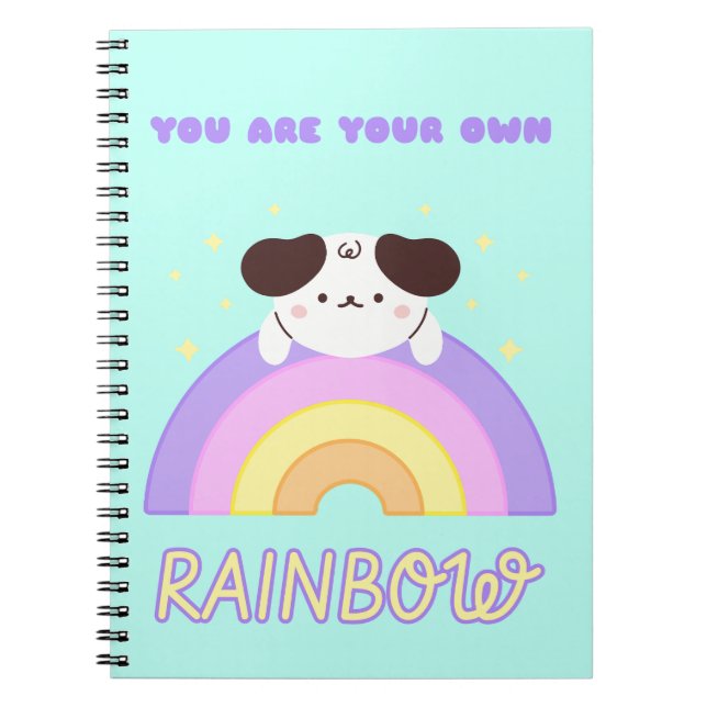 Caderno Espiral Notebook animal bonito (Frente)