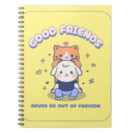 Caderno Espiral Notebook animal bonito