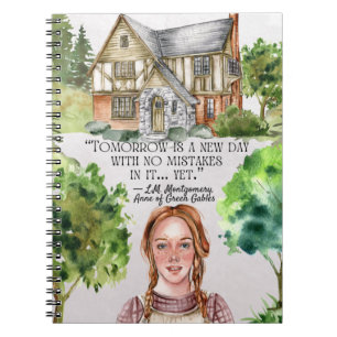 Caderno Espiral Notebook Anne of Green Gables