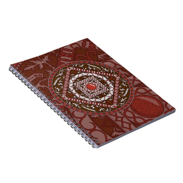 Caderno Espiral Notebook Aries Mandala (Lado Direito)