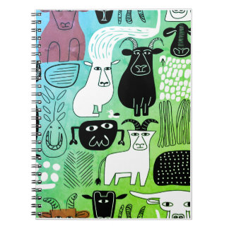 Caderno Espiral Notebook Artism Farmhouse