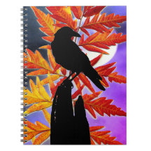 Notebook Artsy Crow