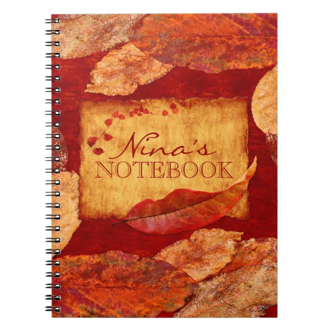 Caderno Espiral Notebook Autumn Deixa (Frente)