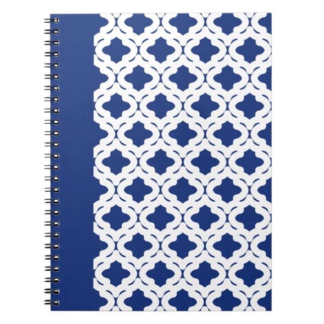 Caderno Espiral Notebook azul clássico (Frente)