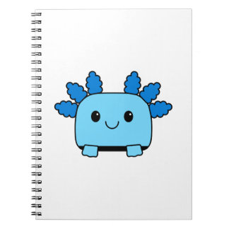 Caderno Espiral Notebook Azul-Inverso Cachorro