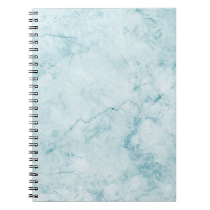 Caderno Espiral Notebook Azul Marble Spiral