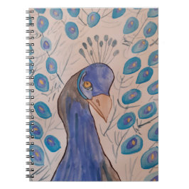 Caderno Espiral Notebook azul Pavock
