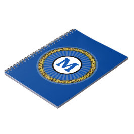 Caderno Espiral Notebook - Azul - Personalizado - Adicionar Inicia