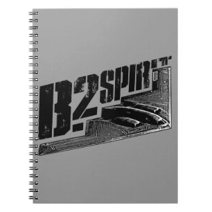 Caderno Espiral Notebook B-2 Spirit Photo (80 Páginas B&W)