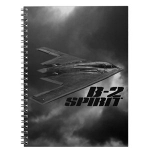Caderno Espiral Notebook B-2 Spirit Photo (80 Páginas B&W)