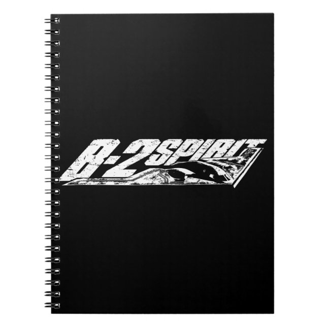 Caderno Espiral Notebook B-2 Spirit Photo (80 Páginas B&W) (Frente)