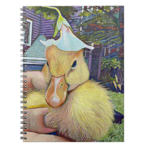Caderno Espiral Notebook Baby Duck