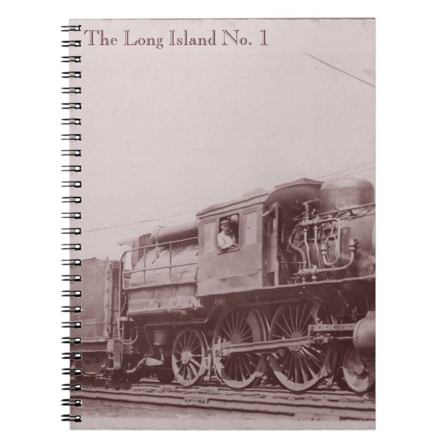 Caderno Espiral Notebook Baldwin Locomotive 1900 (Frente)