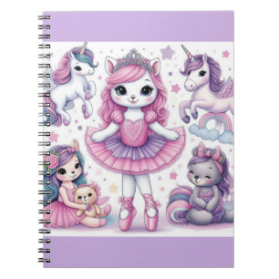Caderno Espiral Notebook Balé Dreams