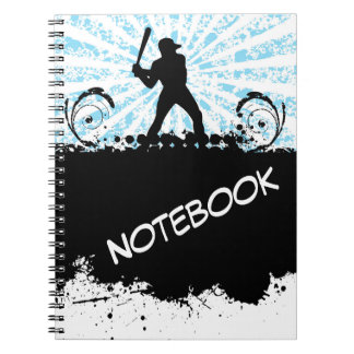 Caderno Espiral Notebook Baseball