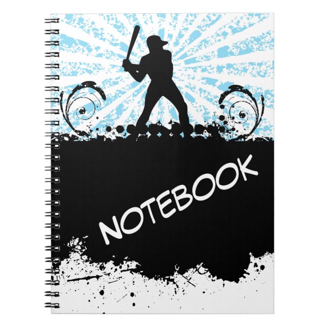 Caderno Espiral Notebook Baseball (Frente)