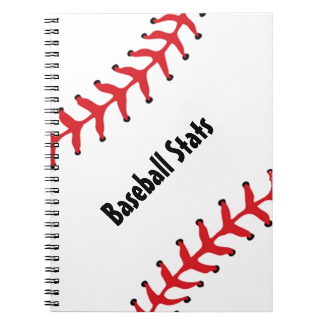 Caderno Espiral Notebook Baseball Spiral Bound (Frente)