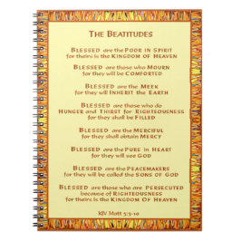 Caderno Espiral Notebook Beatitudes