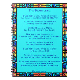 Caderno Espiral Notebook Beatitudes