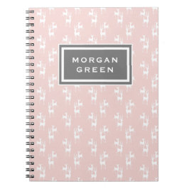Caderno Espiral Notebook ⎢ Bela Inverno Monograma