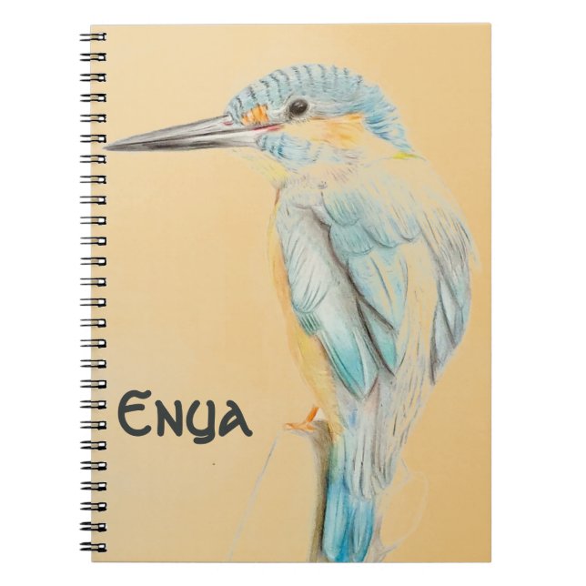 Caderno Espiral Notebook Bele com Nome Personalizado (Frente)