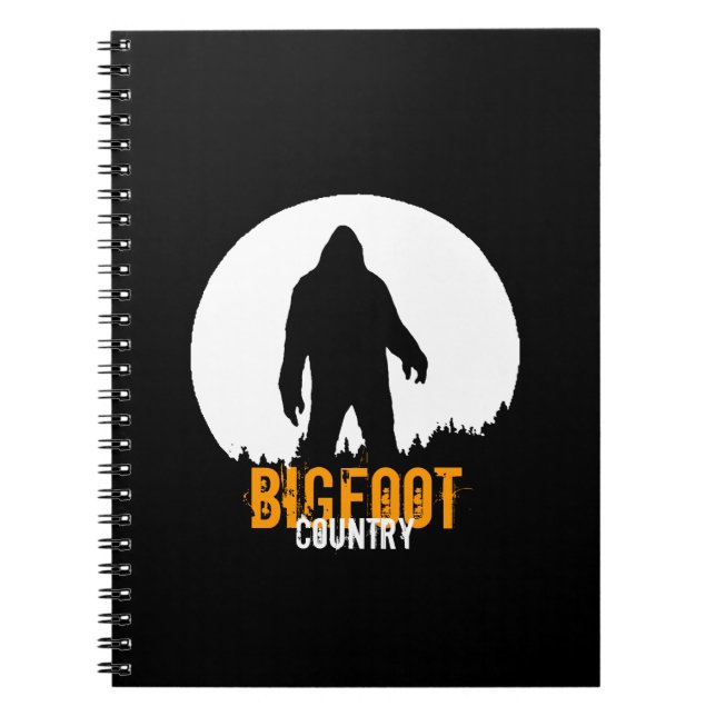 Caderno Espiral Notebook Bigfoot (Frente)