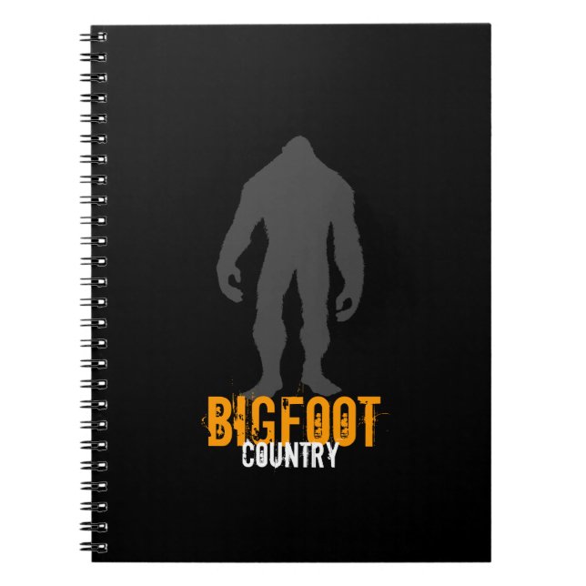 Caderno Espiral Notebook Bigfoot (Frente)