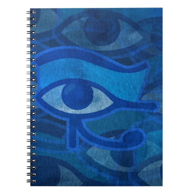 Caderno Espiral Notebook Blue Horus (Frente)