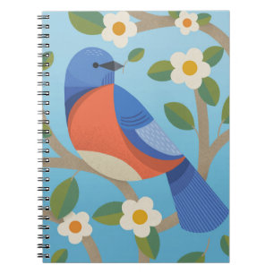Caderno Espiral Notebook Bluebird Spiral