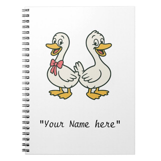 Caderno Espiral notebook bobo (Frente)