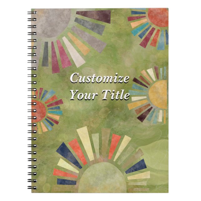 Caderno Espiral Notebook Boho Style (Frente)