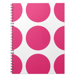 Caderno Espiral Notebook Bolinhas grande