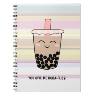 Caderno Espiral Notebook Bonito de Chá Chá Chico