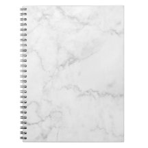 Notebook branco marble