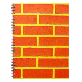 Caderno Espiral Notebook Brick Wall