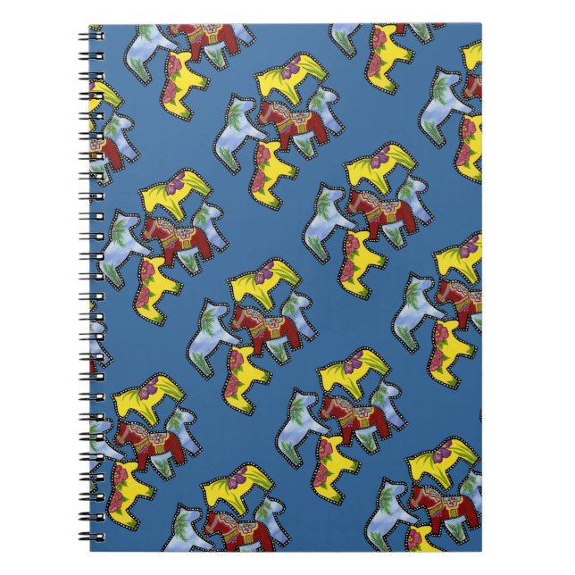Caderno Espiral Notebook Bright Horses (Frente)
