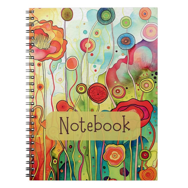 Caderno Espiral Notebook Brilhante (Frente)