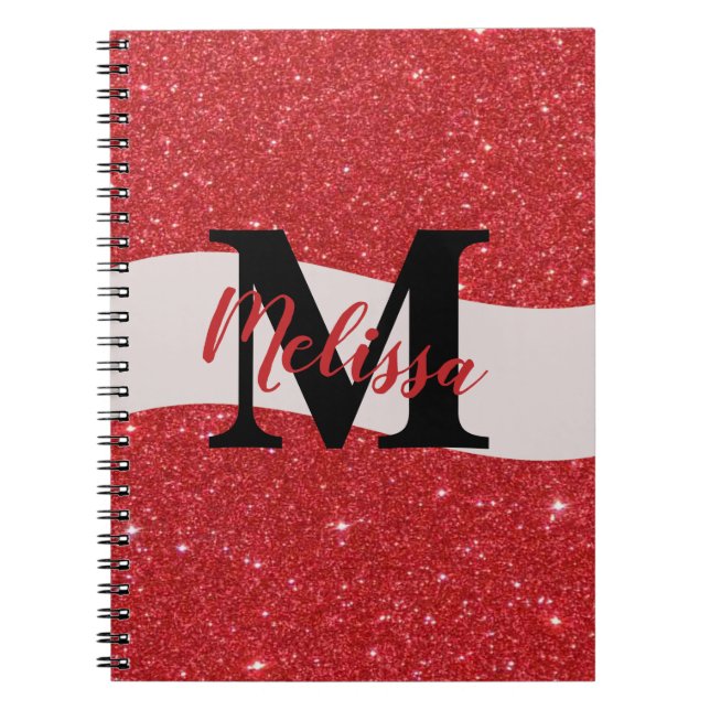 Caderno Espiral Notebook brilhante personalizado (Frente)