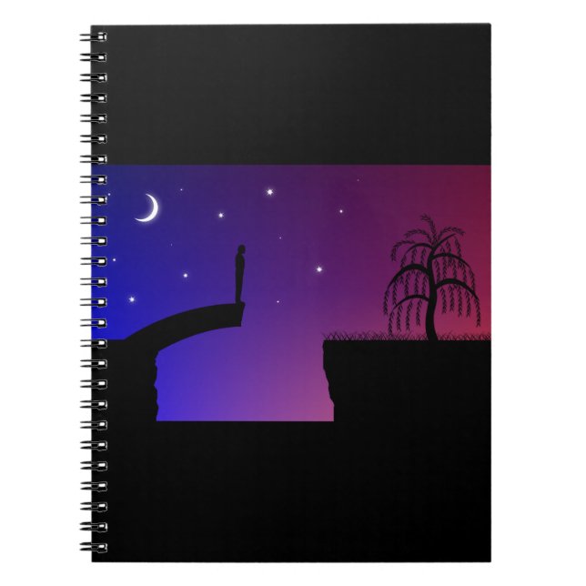Caderno Espiral Notebook Broken Bridge (Frente)